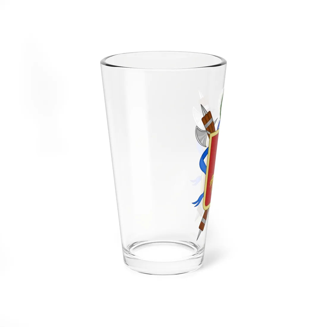 Castello dArgile-Stemma (Italy) (Coat of Arms) Pint Glass 16oz - Go Mug Yourself