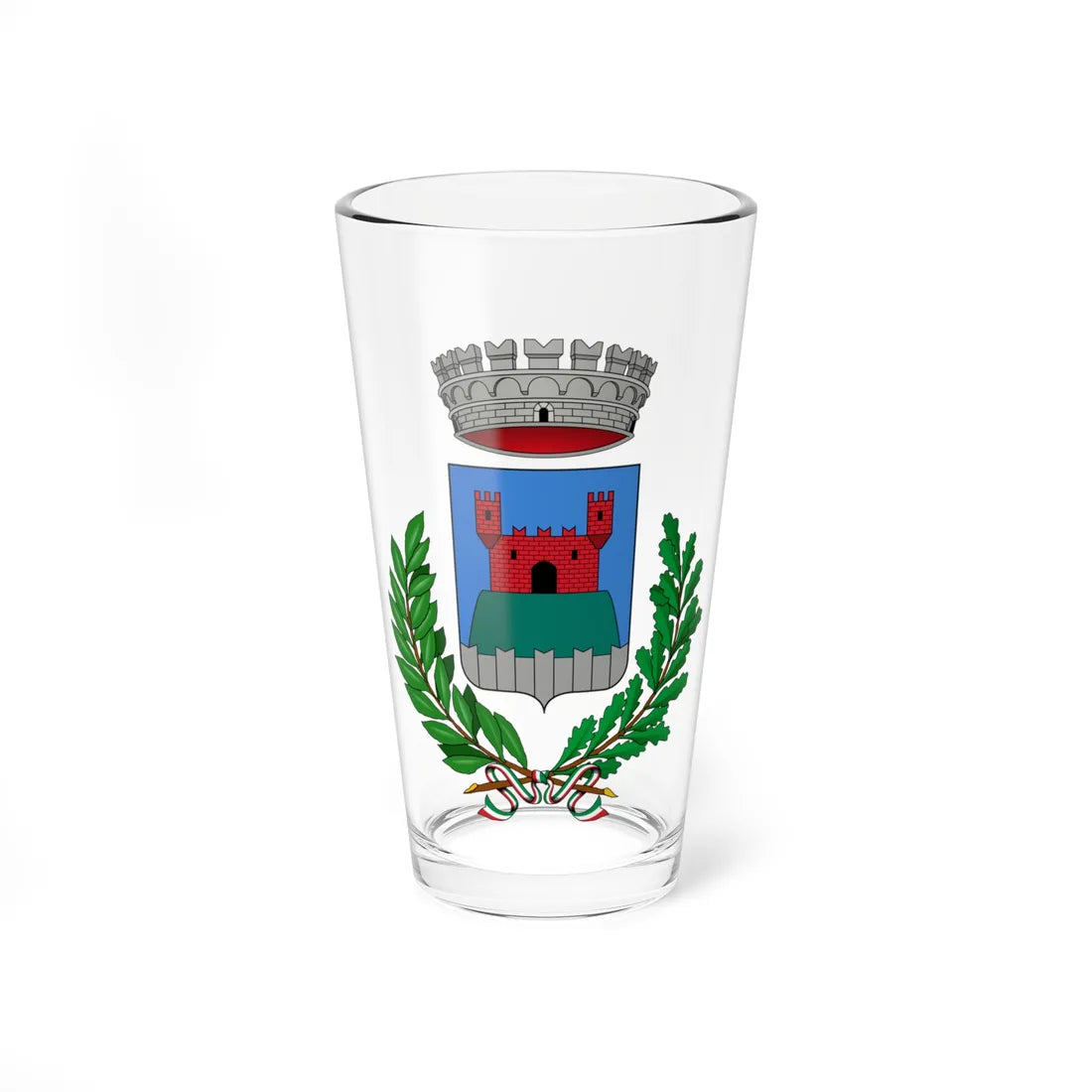 Castello di Annone-Stemma (Italy) (Coat of Arms) Pint Glass 16oz 16oz - Go Mug Yourself