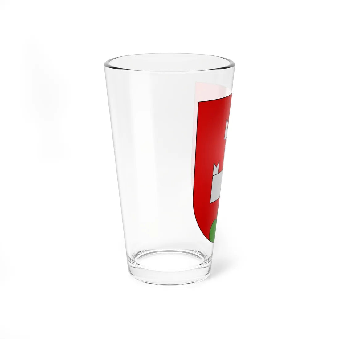 CastelSanPietro-blason (Switzerland) (Coat of Arms) Pint Glass 16oz - Go Mug Yourself