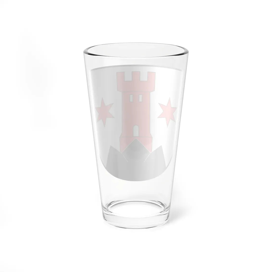 Casti-Wergenstein wappen (Switzerland) (Coat of Arms) Pint Glass 16oz - Go Mug Yourself