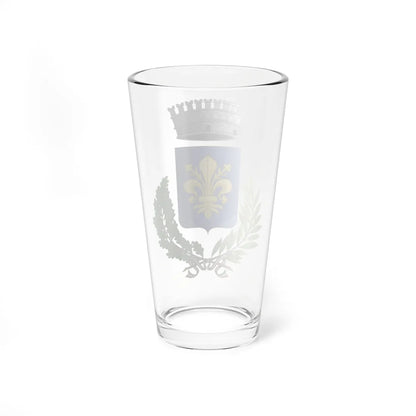 Castiglion Fibocchi-Stemma (Italy) (Coat of Arms) Pint Glass 16oz - Go Mug Yourself