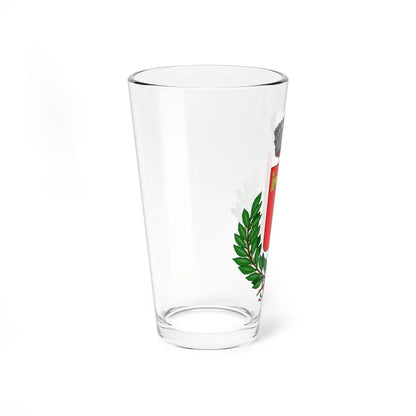 Castiglione Tinella-Stemma (Italy) (Coat of Arms) Pint Glass 16oz - Go Mug Yourself