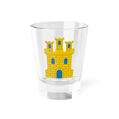 Castillo heráldico (Spain) (Coat of Arms) Shot Glass 1.5oz 1.5oz - Go Mug Yourself