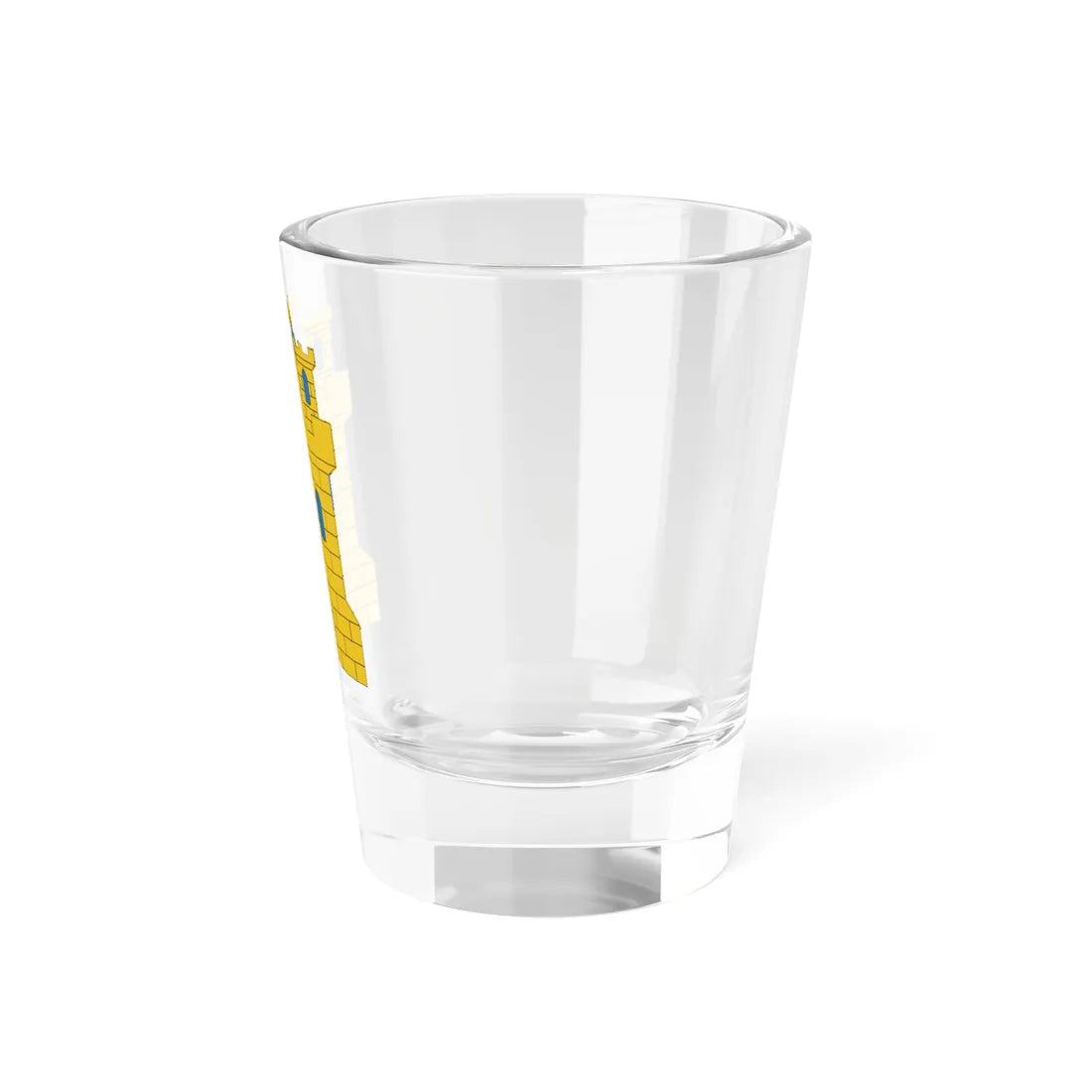 Castillo heráldico (Spain) (Coat of Arms) Shot Glass 1.5oz - Go Mug Yourself