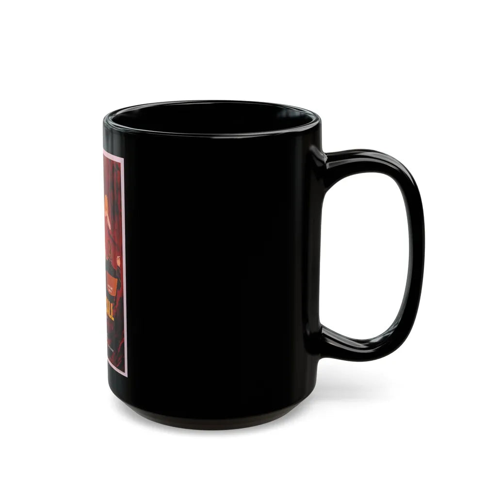 CASTING CALL 1971 Movie Poster - Black Coffee Mug-Go Mug Yourself