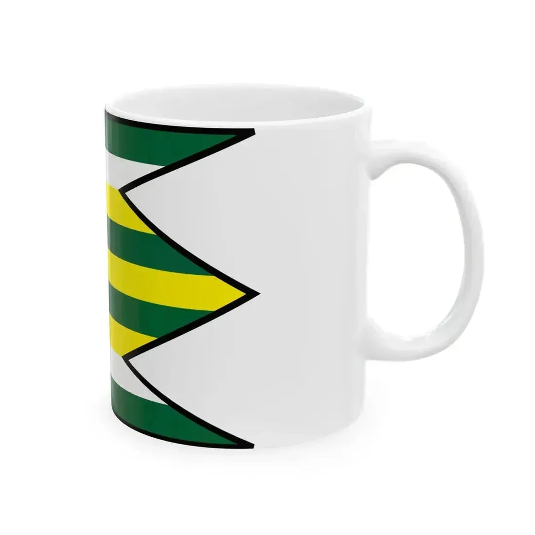 Castkov Senica Flag (Slovakia) White Coffee Mug - Go Mug Yourself