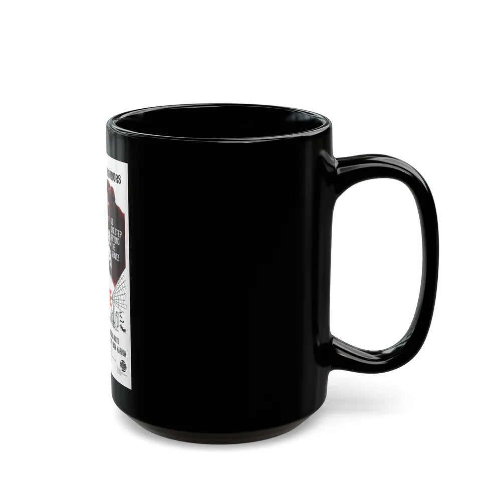 CASTLE OF EVIL 1966 Movie Poster - Black Coffee Mug-Go Mug Yourself