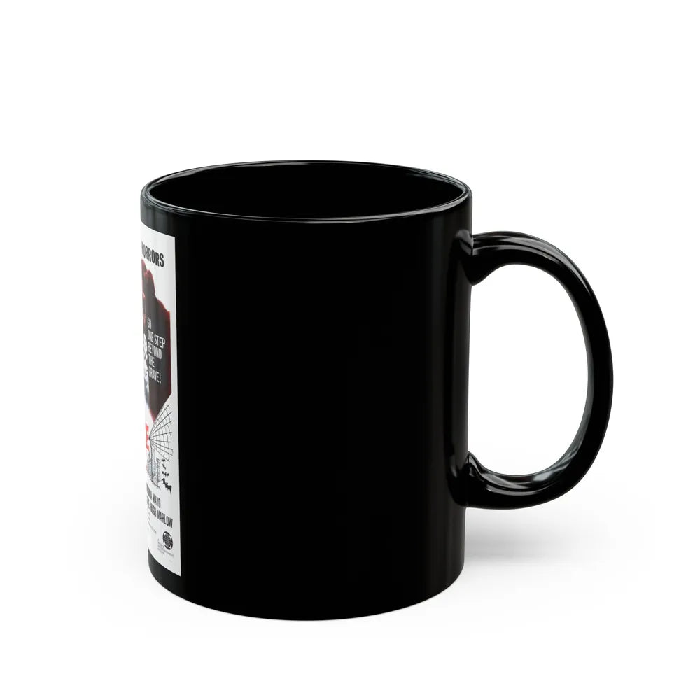 CASTLE OF EVIL 1966 Movie Poster - Black Coffee Mug-Go Mug Yourself