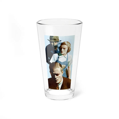 Castle Sinister, 1938 (Magazine Illustration) Pint Glass 16oz-16oz-Go Mug Yourself