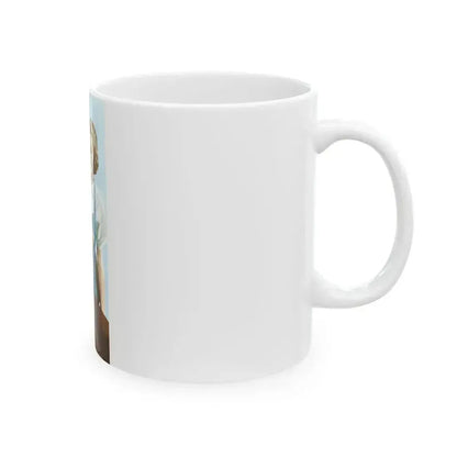 Castle Sinister, 1938 - White Coffee Mug - Go Mug Yourself