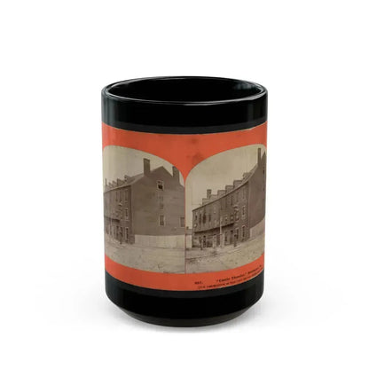 Castle Thunder,  Richmond, Va. (U.S. Civil War) Black Coffee Mug 15oz - Go Mug Yourself