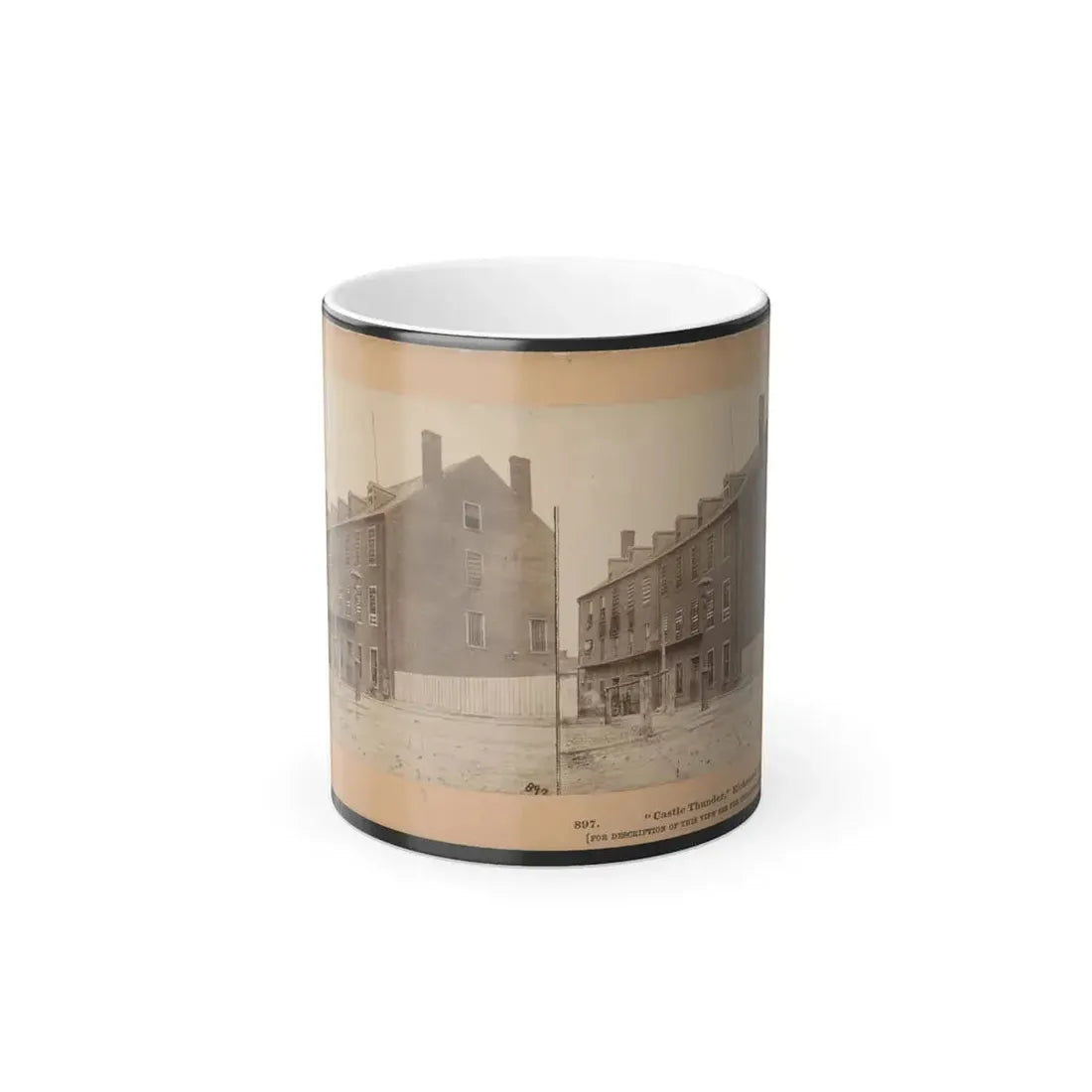 Castle Thunder , Richmond, Va. (U.S. Civil War) Color Changing Coffee Mug 11oz Default Title 11oz - Go Mug Yourself