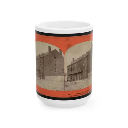 Castle Thunder,  Richmond, Va. (U.S. Civil War) White Coffee Mug 15oz - Go Mug Yourself