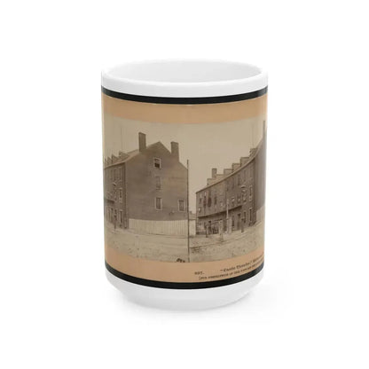 Castle Thunder , Richmond, Va. (U.S. Civil War) White Coffee Mug 15oz - Go Mug Yourself