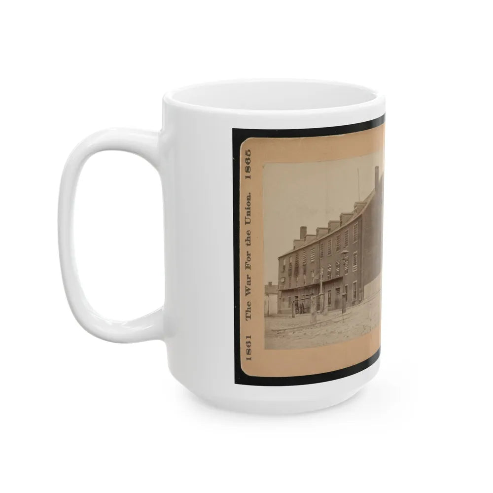 Castle Thunder , Richmond, Va. (U.S. Civil War) White Coffee Mug-Go Mug Yourself