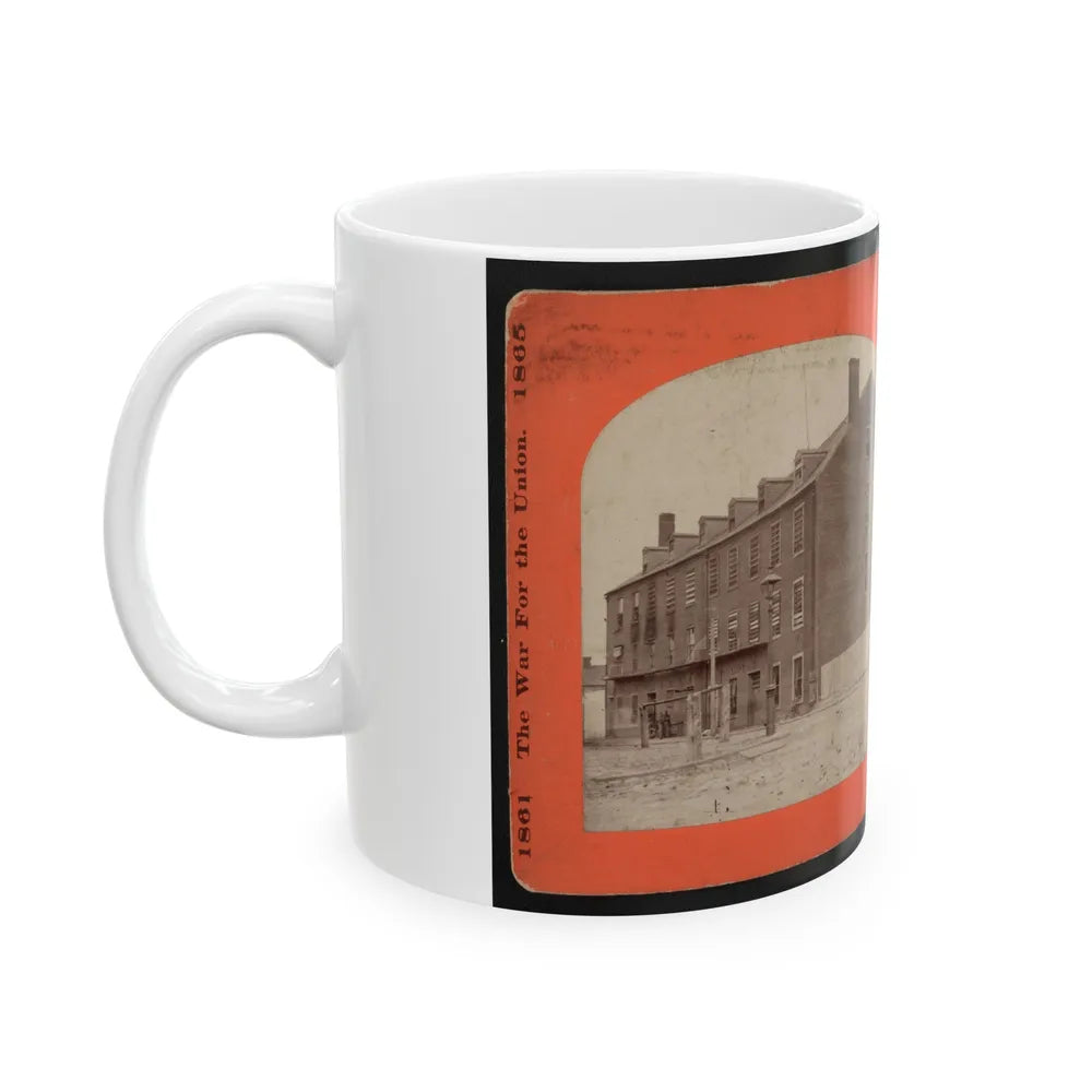 Castle Thunder, Richmond, Va. (U.S. Civil War) White Coffee Mug-Go Mug Yourself