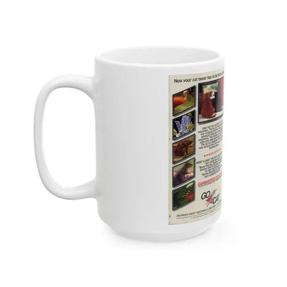 CAT ADVENTURE VIDEO (VHS COVER) - White Coffee Mug - Go Mug Yourself