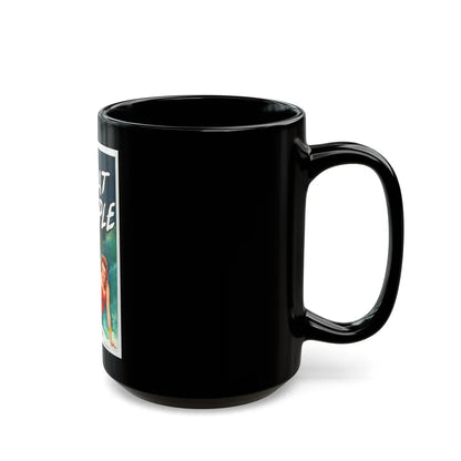 CAT PEOPLE 1942 Movie Poster - Black Coffee Mug-Go Mug Yourself