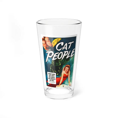 CAT PEOPLE 1942 Movie Poster - Pint Glass 16oz-16oz-Go Mug Yourself