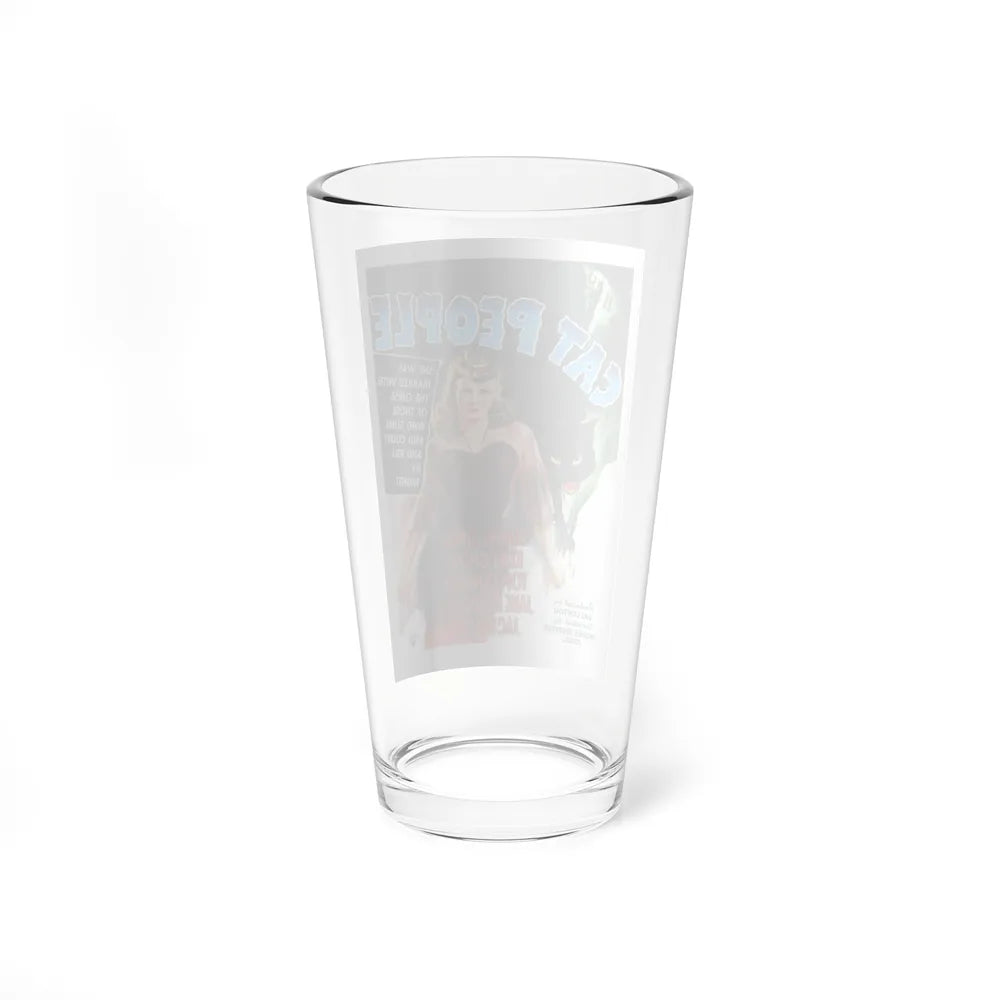 CAT PEOPLE (3) 1942 Movie Poster - Pint Glass 16oz-Go Mug Yourself