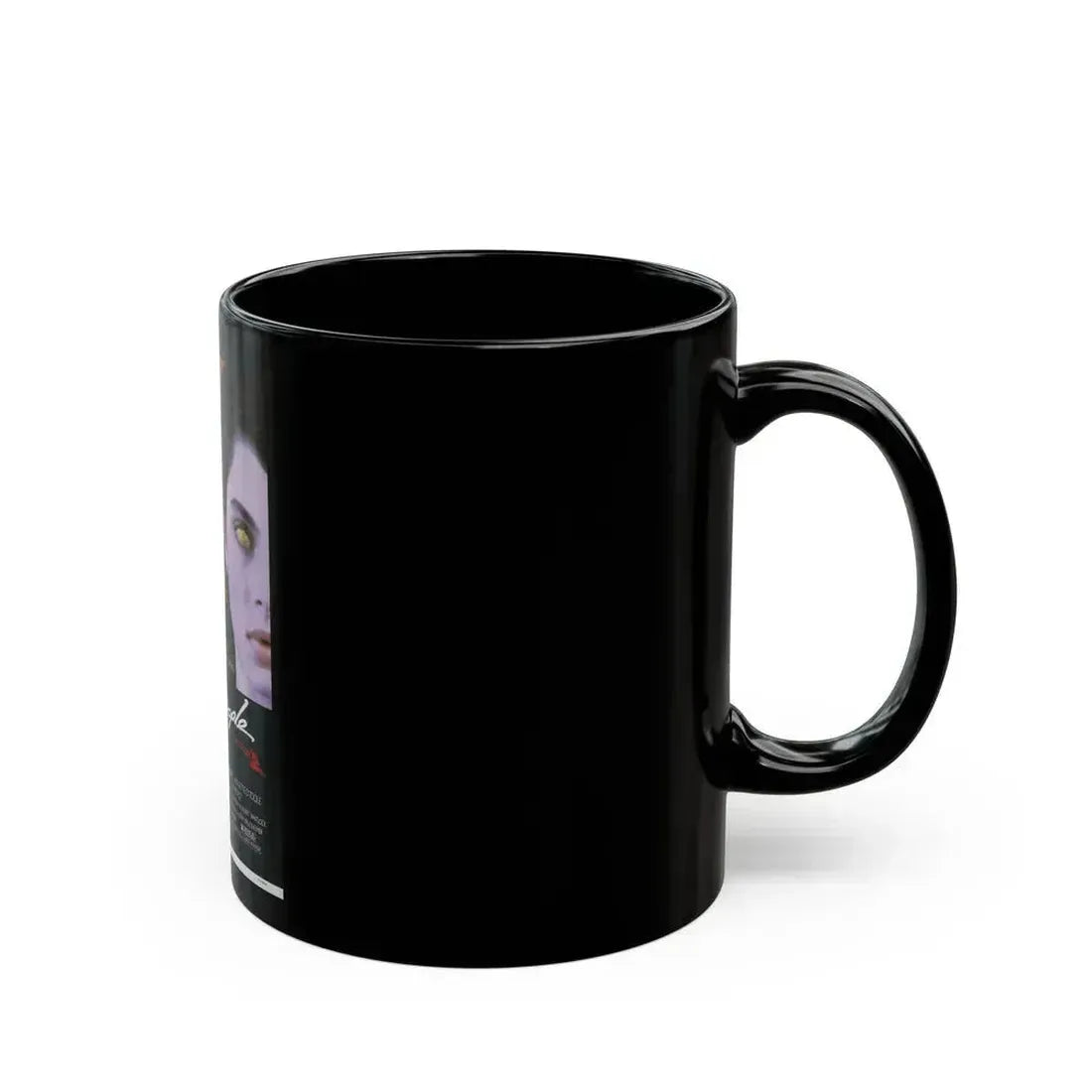 CAT PEOPLE (REMAKE) 1942 Movie Poster - Black Coffee Mug - Go Mug Yourself
