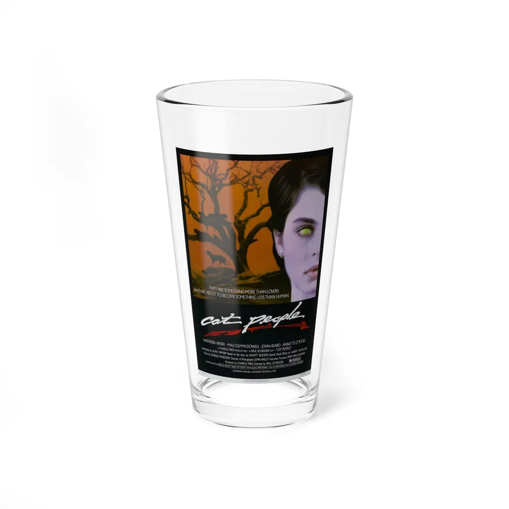 CAT PEOPLE (REMAKE) 1942 Movie Poster - Pint Glass 16oz-16oz-Go Mug Yourself