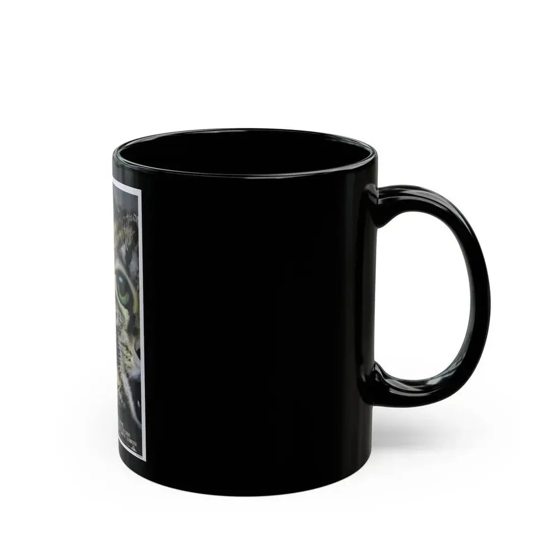 CAT'S EYE 1985 Movie Poster - Black Coffee Mug - Go Mug Yourself