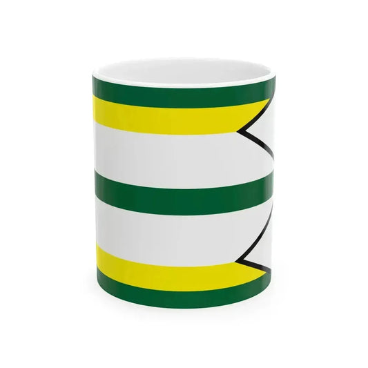Cata Levice Flag (Slovakia) White Coffee Mug 11oz - Go Mug Yourself