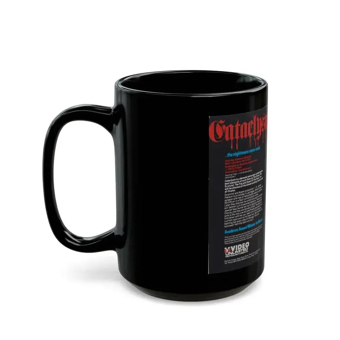 CATACLYSM NAZIPLOIATION (VHS COVER) - Black Coffee Mug - Go Mug Yourself