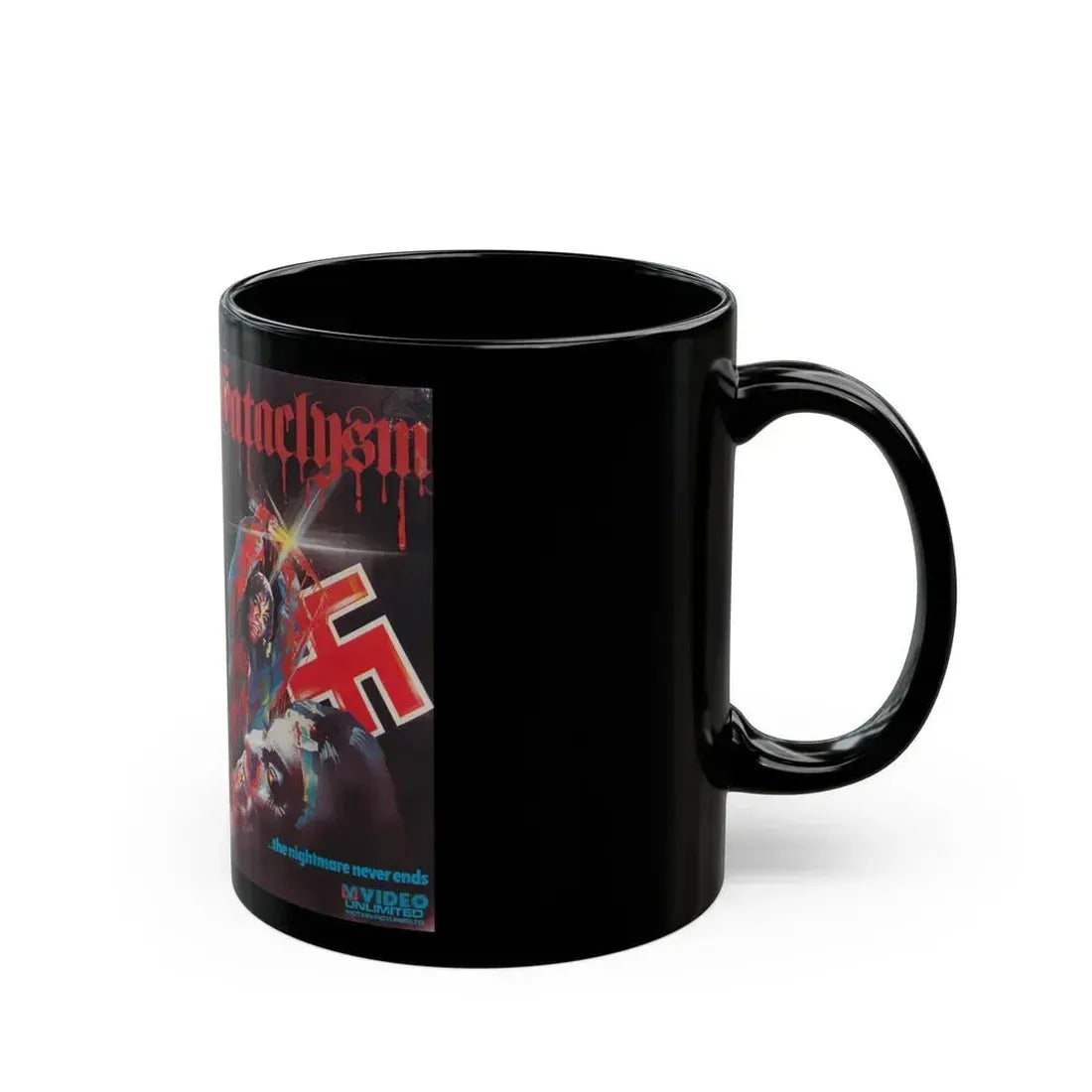 CATACLYSM NAZIPLOIATION (VHS COVER) - Black Coffee Mug - Go Mug Yourself