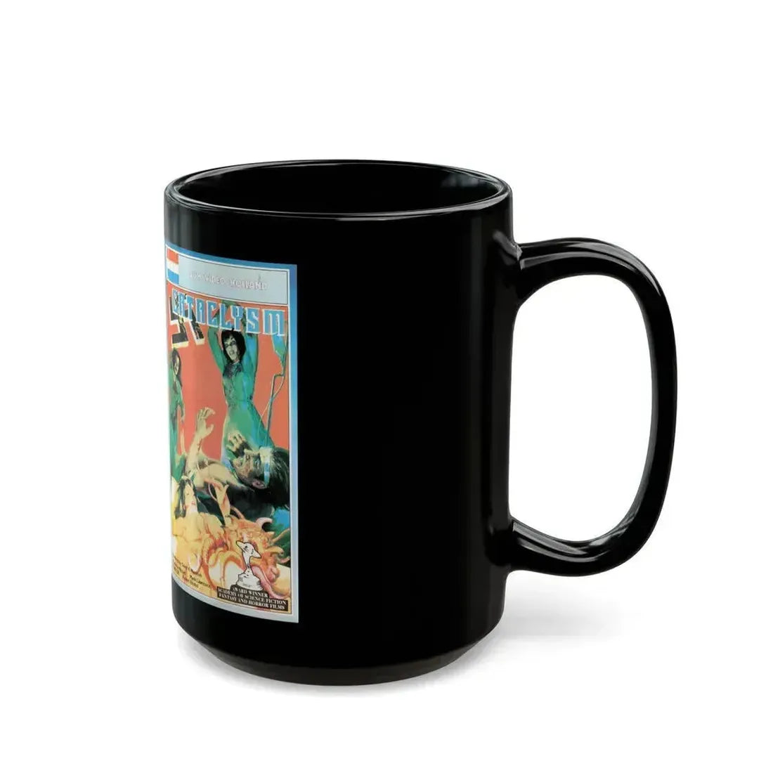 CATACLYSM (VHS COVER) - Black Coffee Mug - Go Mug Yourself