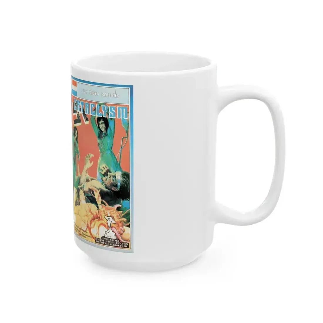 CATACLYSM (VHS COVER) - White Coffee Mug - Go Mug Yourself