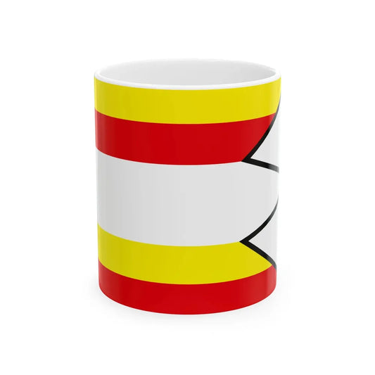 Cataj Senec Flag (Slovakia) White Coffee Mug 11oz - Go Mug Yourself