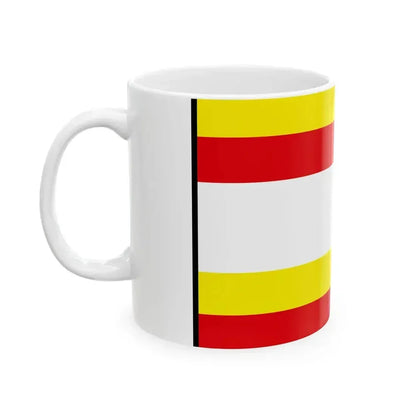 Cataj Senec Flag (Slovakia) White Coffee Mug - Go Mug Yourself