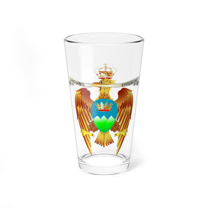 CatanzaroCoA (Italy) (Coat of Arms) Pint Glass 16oz 16oz - Go Mug Yourself