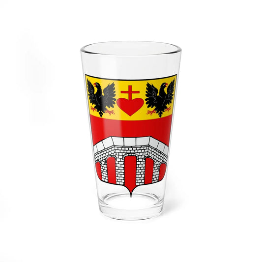 Catargiu family coat of arms (Algeria) (Coat of Arms) Pint Glass 16oz 16oz - Go Mug Yourself