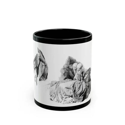 Catherine the Great, Lovers Discovered - Black Coffee Mug 11oz - Go Mug Yourself