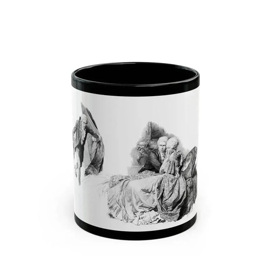 Catherine the Great, Lovers Discovered - Black Coffee Mug 11oz - Go Mug Yourself