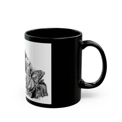 Catherine the Great, Lovers Discovered - Black Coffee Mug - Go Mug Yourself