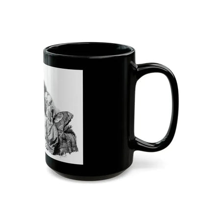 Catherine the Great, Lovers Discovered - Black Coffee Mug - Go Mug Yourself