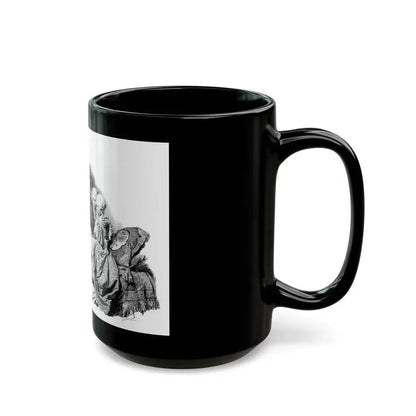 Catherine the Great, Lovers Discovered - Black Coffee Mug - Go Mug Yourself