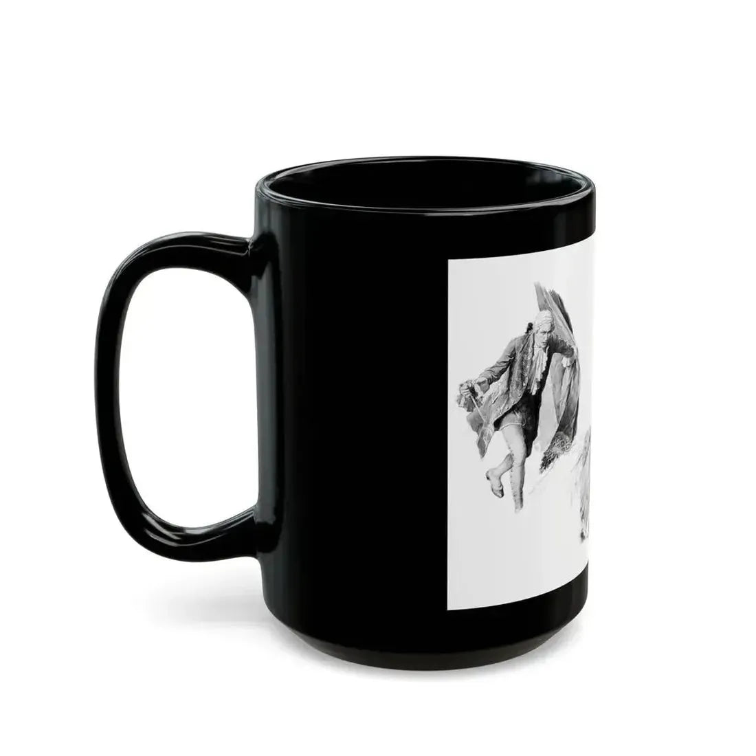 Catherine the Great, Lovers Discovered - Black Coffee Mug - Go Mug Yourself