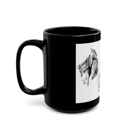 Catherine the Great, Lovers Discovered - Black Coffee Mug - Go Mug Yourself