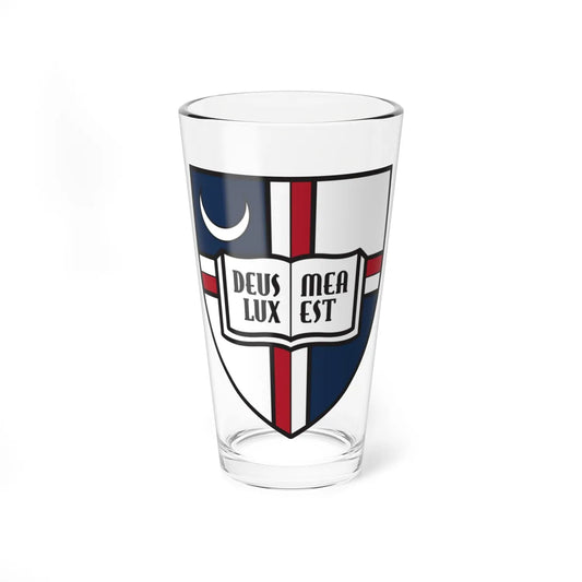 Catholic University Logo (United States) (Coat of Arms) Pint Glass 16oz 16oz - Go Mug Yourself