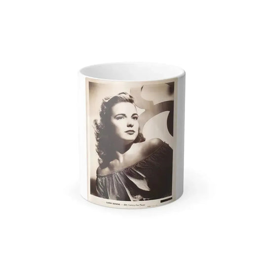 Cathy Downs #01 (Vintage Female Icon) Color Changing Mug 11oz 11oz - Go Mug Yourself