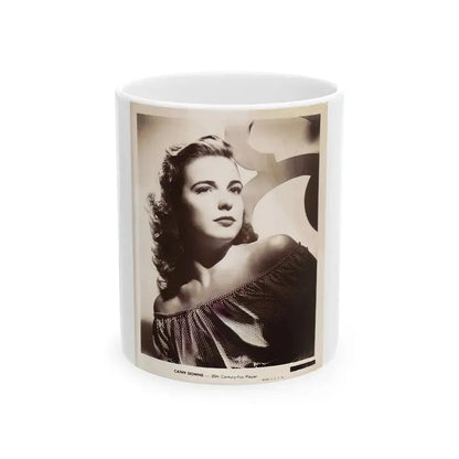 Cathy Downs #01 (Vintage Female Icon) White Coffee Mug 11oz - Go Mug Yourself