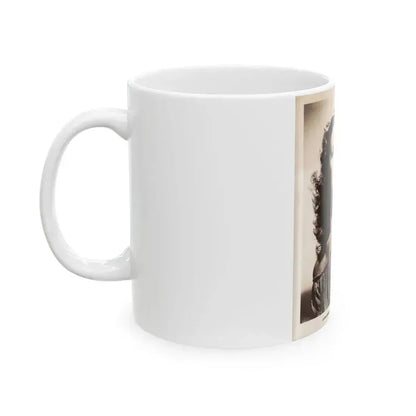 Cathy Downs #01 (Vintage Female Icon) White Coffee Mug - Go Mug Yourself