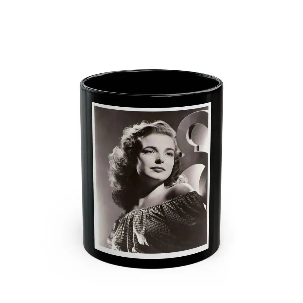 Cathy Downs #02 (Vintage Female Icon) Black Coffee Mug 11oz - Go Mug Yourself
