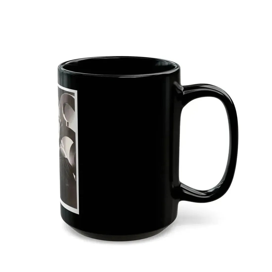 Cathy Downs #02 (Vintage Female Icon) Black Coffee Mug - Go Mug Yourself