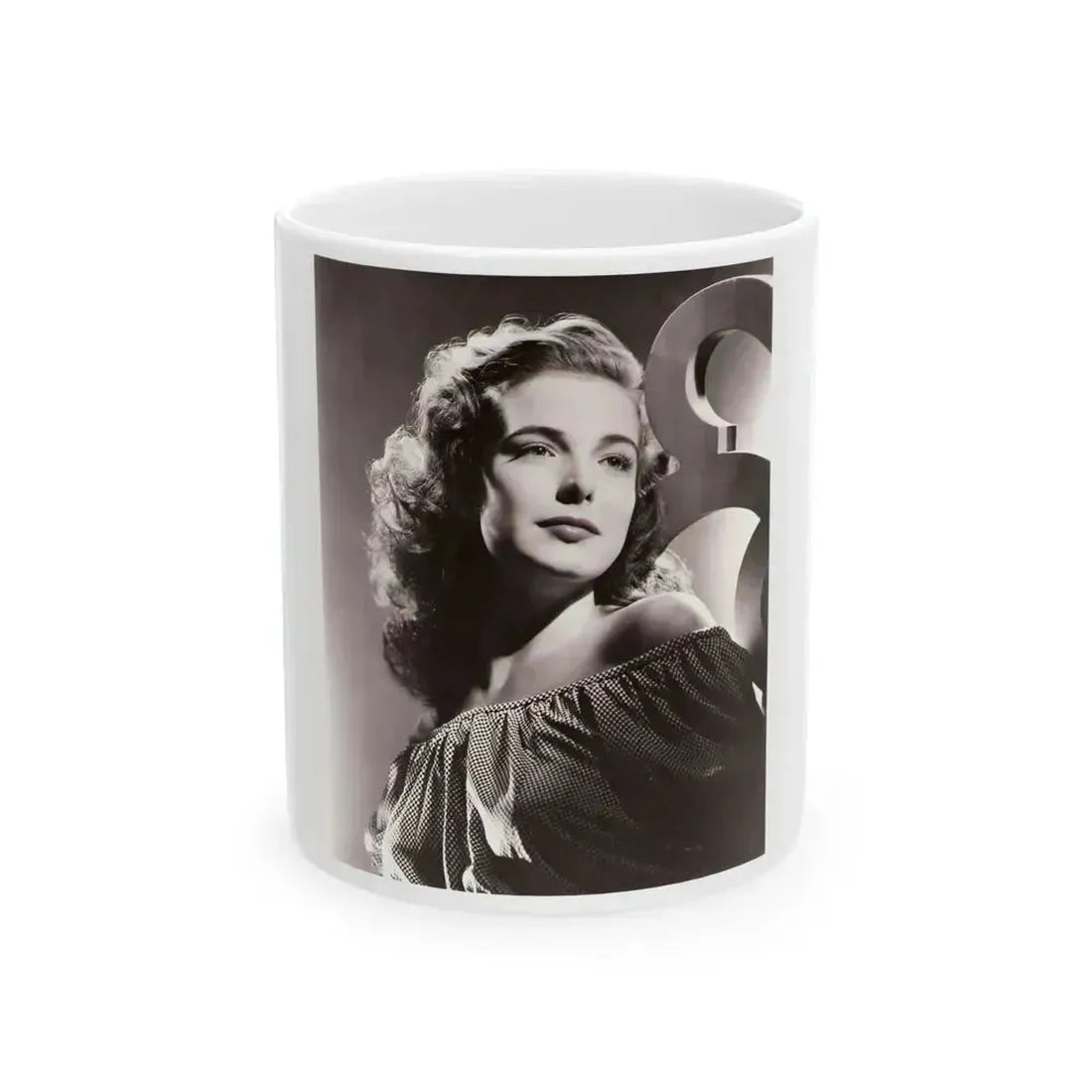 Cathy Downs #02 (Vintage Female Icon) White Coffee Mug 11oz - Go Mug Yourself